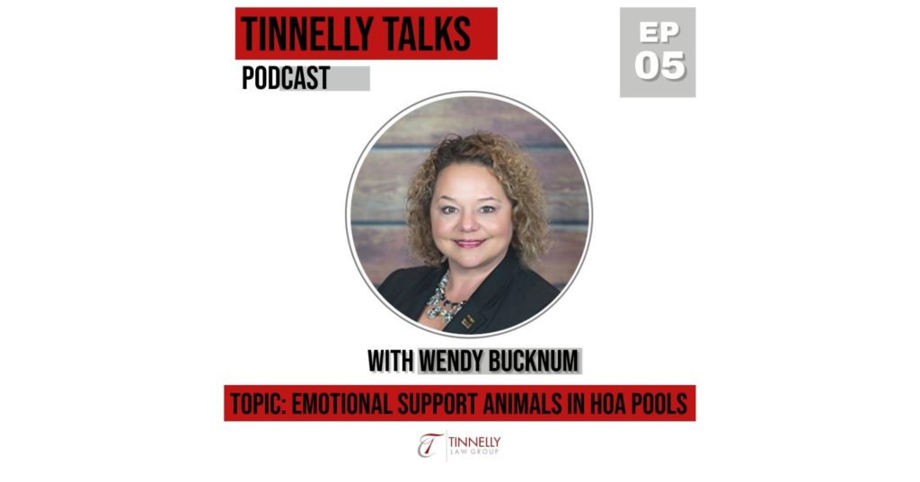 Episode 5: Emotional Support Animals in HOA Pool Areas with Guest Wendy Bucknum